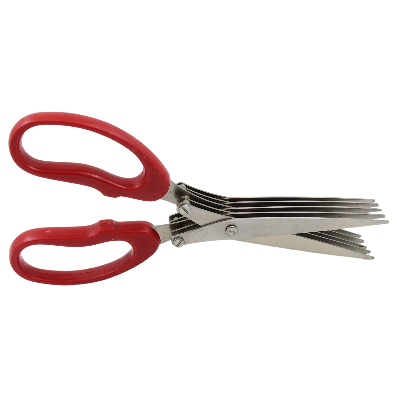 Multifunction Vegetable Stainless Steel Herbs Scissor with 5 Blades (1 Pc / Small) Multifunction Vegetable Stainless Steel Herbs Scissor with 5 Blades (1 Pc / Small)